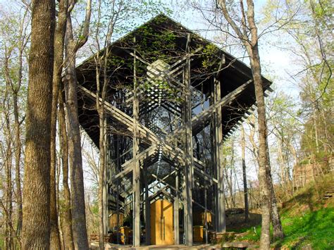 Thorncrown Chapel In The Ozarks Thorncrown Chapel Was Buil Flickr