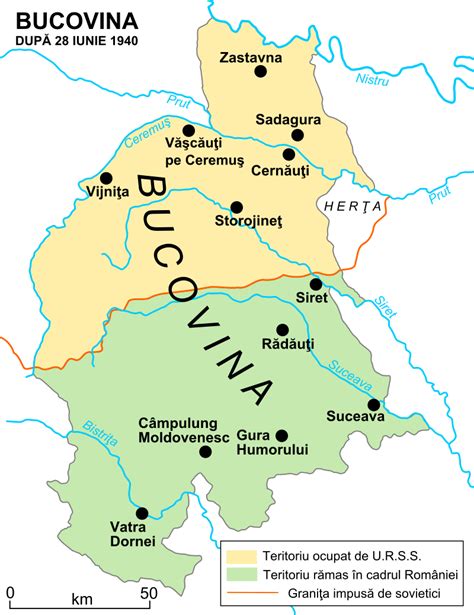 Bucovina Division Bukovina Wikipedia Romania Map Europe Map Map