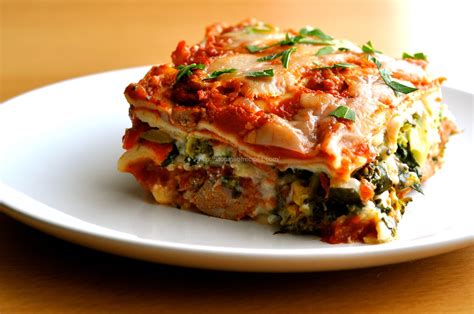 Vegetable Lasagna Cooking Recipe