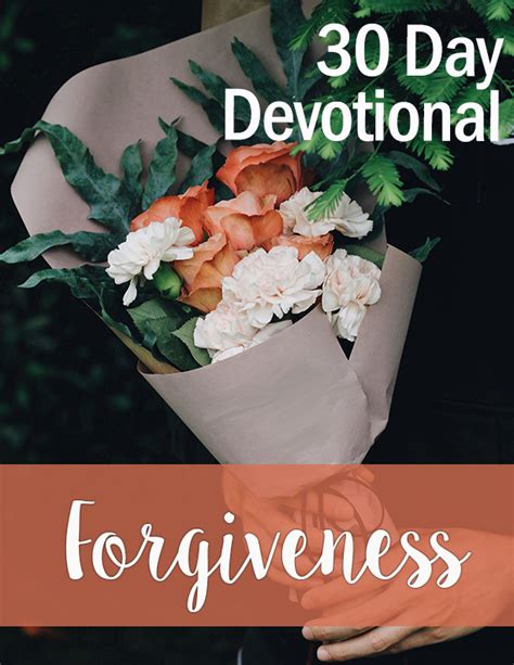 Devotional Forgiveness Daily Faith Plr