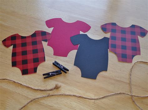 See more ideas about baby shower, shower, black babies. Lumberjack Baby Shower Cardstock Dark Red and Black Buffalo | Etsy | Lumberjack baby shower ...
