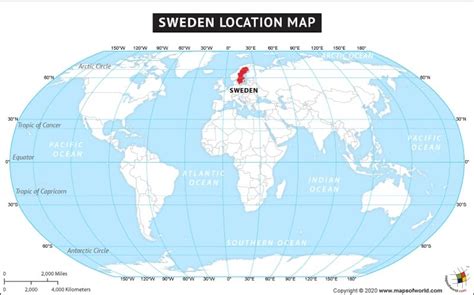 sweden location on world map ~ caoticamary