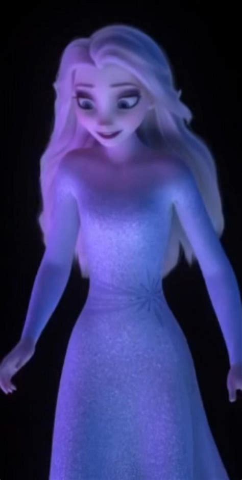 47 Elsa Frozen 2 Hair Down Background Dadevil Deyyam