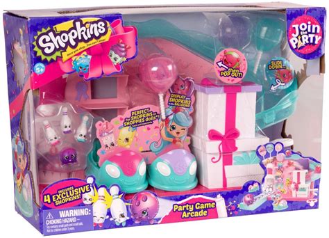 Shopkins Join The Party Season 7 Party Game Arcade Playset Moose Toys