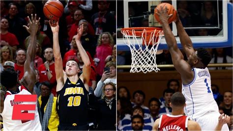 Tournament run into the ultimate journey for a college basketball team. Top 10 plays of Saturday include Zion dunk, Iowa game ...