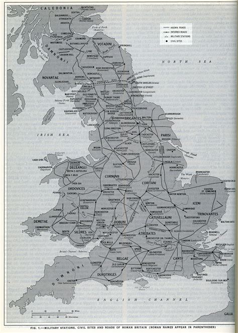 Roman Britain History Facts And Map Britannica