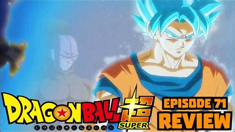 Dragon Ball Super Episode 71 Review Youtube