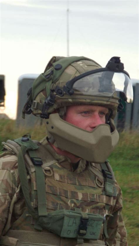 Using The Optional Mandible Guard On The New Virtus Helmet British