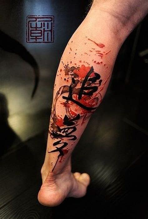 50 Amazing Calf Tattoos Cuded Calligraphy Tattoo Best Leg Tattoos Calf Tattoo