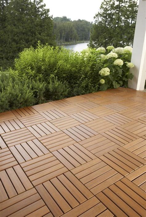 9 Diy Cool And Creative Patio Flooring Ideas • The Garden Glove