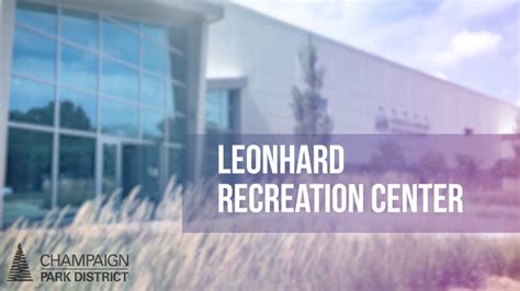 Tour Leonhard Recreation Center Youtube