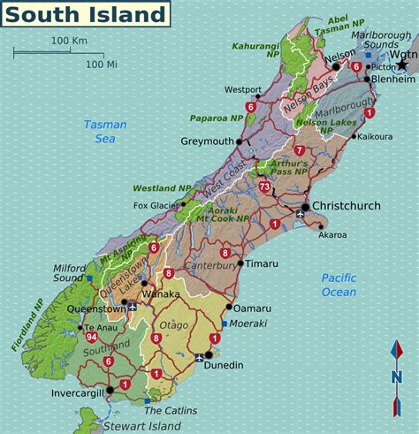 South Island Travel Guide At Wikivoyage