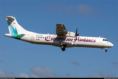 9y Ttd Caribbean Airlines Atr 72 600 72 212a Photo By Gerrit Griem