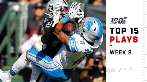 Top 15 Plays From Week 9 Nfl 2019 Highlights Youtube