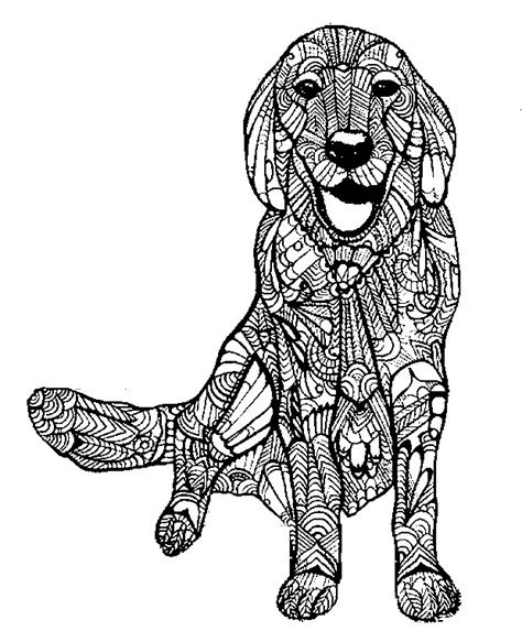 Onderwerp huisdieren dieren gratis kleurplaten downloaden en printen gold glitter unicorn horn clipart. Moeilijke Kleurplaten Voor Volwassenen Hond Kleurplaten ...