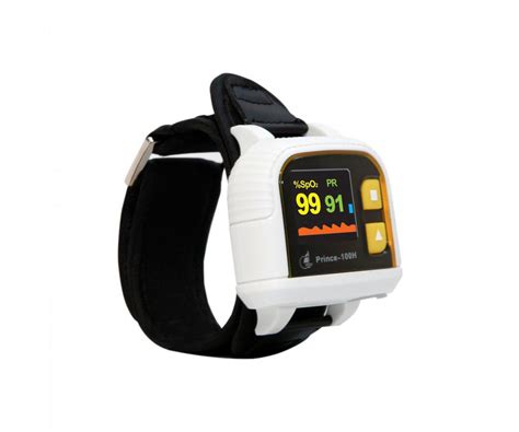 Oximeters work by clipping onto the index finger and emitting a light that measures. Wrist pulse oximeter - Prince-100H - Heal Force - with ...