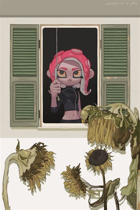 Octoling Player Character Octoling Girl And Agent 8 Splatoon And 1