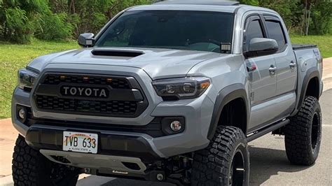 6 Lifted Toyota Tacoma 3rd Gen On 35 Tires Youtube