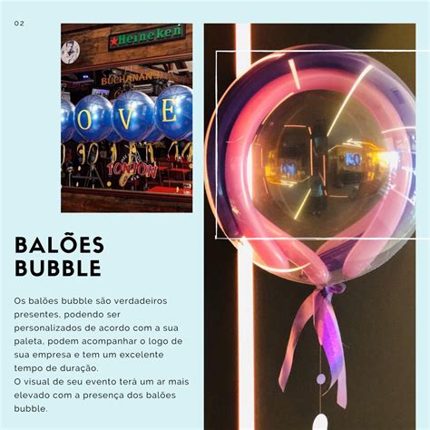 Já Conhece O Bubble Balões Personalizados Bubble Decoração Com Balões