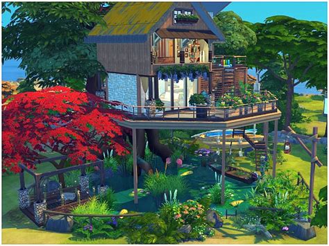 The Sims Resource Pond Tree House