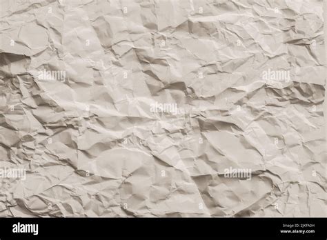 Beige Crumpled Paper Crushed Stone Effect Layer Stock Photo Alamy