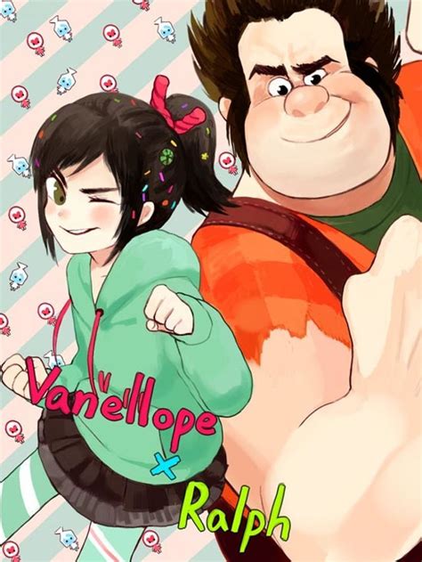 Vanellope And Wreck It Ralph Estilo De Anime Personajes De Anime Anime