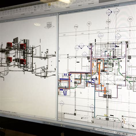 Coordination Mepft Plans For Bim And Vdc With Revit Project By