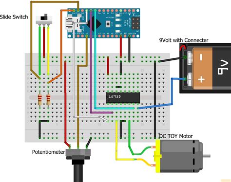 How To Control Dc Motor Using Arduino And L293d