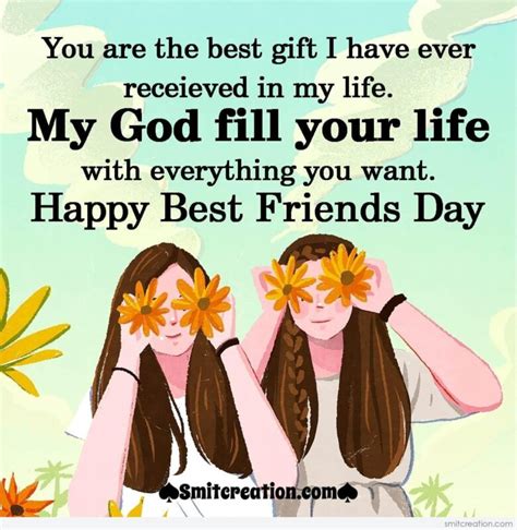 Happy Best Friends Day Wishes Image