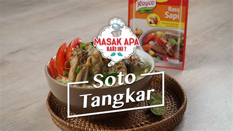 Tinorangsak or tinoransak is an indonesian hot and spicy meat dish that uses specific bumbu (spice mixture) found in manado cuisine of north sulawesi, indonesia. Resep Soto Tangkar - YouTube