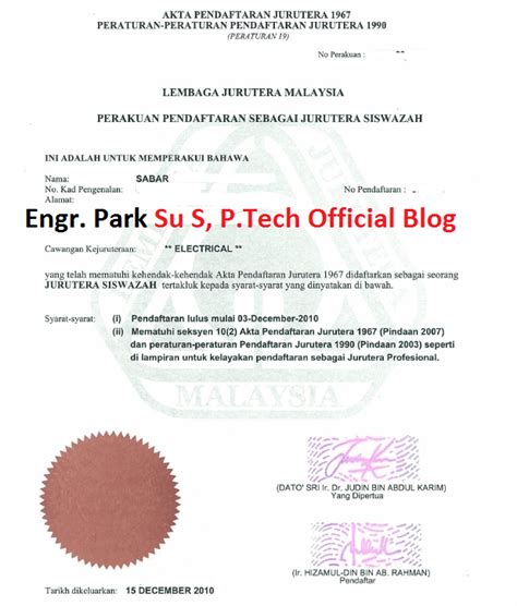 Kuala lumpur, federal territory of kuala lum malaysia. Engr. Park Su S, P.Tech Official Blog: Professional ...