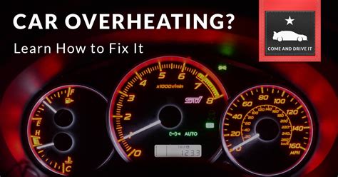 Car Overheating? Here's How to Fix It