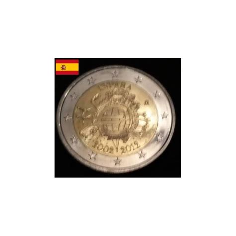 2 Euros Commémorative Espagne 2012 Dek Pièces De Monnaie