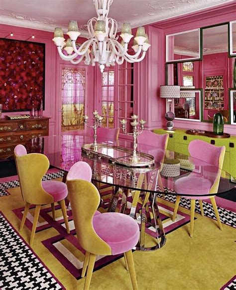 Discover Brilliant Ideas How To Make And Decorate Fabulous Pink Dining