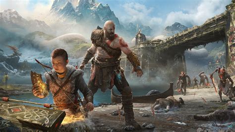 Wallpaper God Of War God Of War 2018 Kratos Video Games Treasure