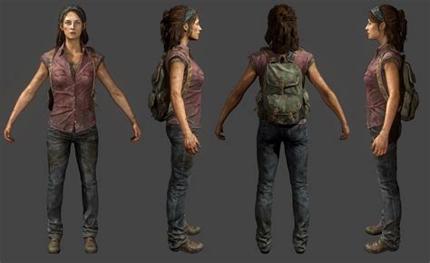 Abby The Last Of Us Character Model Counterbxe