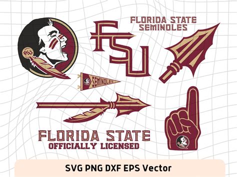 Florida State University Svg Cricut Fsu Seminoles Png Vector Vectorency