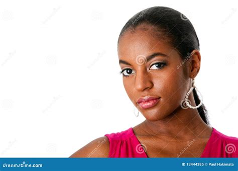 visage de belle femme africaine image stock image du earrings afro 13444385