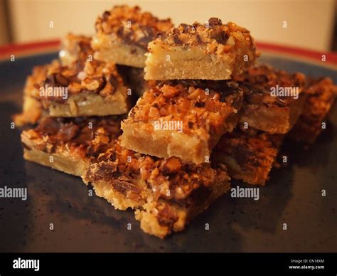 Homemade squares - Skor bit bars Stock Photo: 47357484 - Alamy