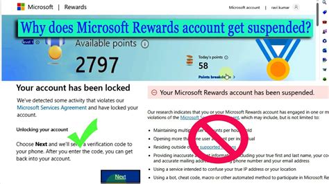 How To Unlock Microsoft Account Your Microsoft Rewards Account Has