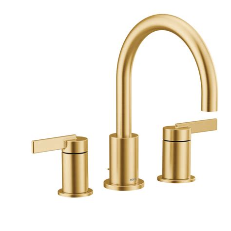 Gold Widespread Bathroom Faucet Semis Online