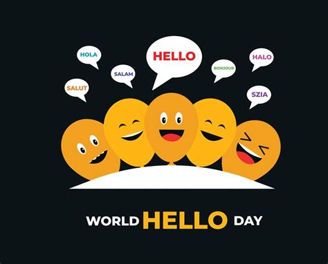 World Hello Day November 21 World Hello Day With Different Languages