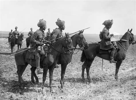 Indian Cavalry On The Western Front In 1917 Rmilitaryfans