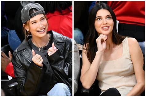 Kendall Jenner Is The Chic Mommy To Hailey Biebers Tomboy In