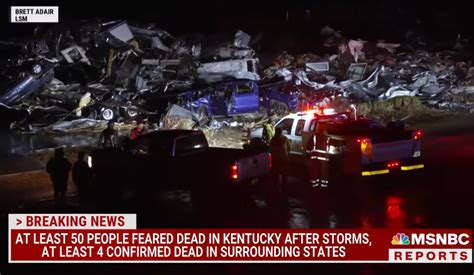 At Least 50 People Are Dead In Kentucky After Multiple Tornadoes Rip