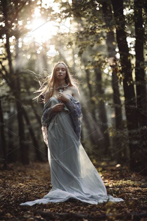 Fantasy Portrait Of Fairytale Stock Photo Containing Fantasy And Forest