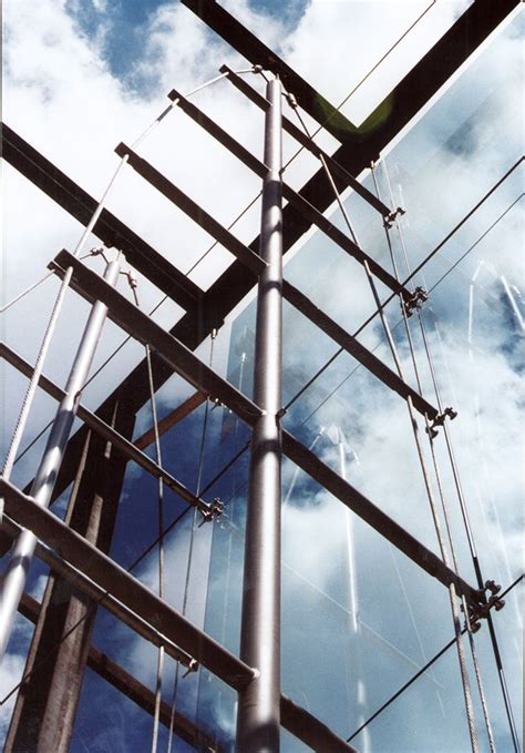 Mast Truss Enclos Cable Truss Glass Facade Pinterest Facades