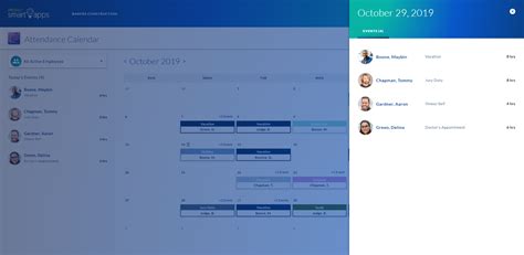 New Features With The Attendance Calendar Smart App