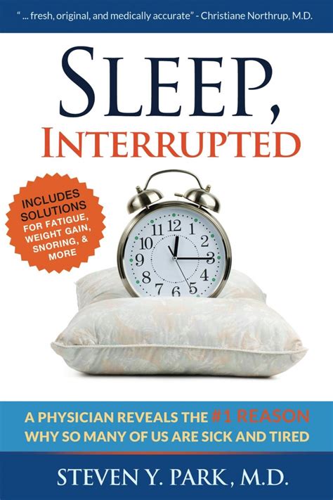 Sleep Interrupted Book By Dr Steven Park Hope2sleep Charity