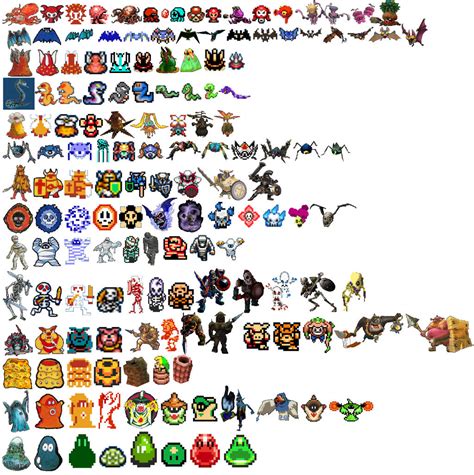 Zelda Enemies Through The Years By Chaoslink1 On Deviantart